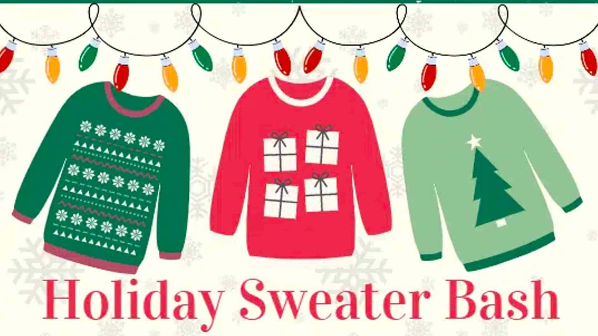 Holiday Sweater Bash