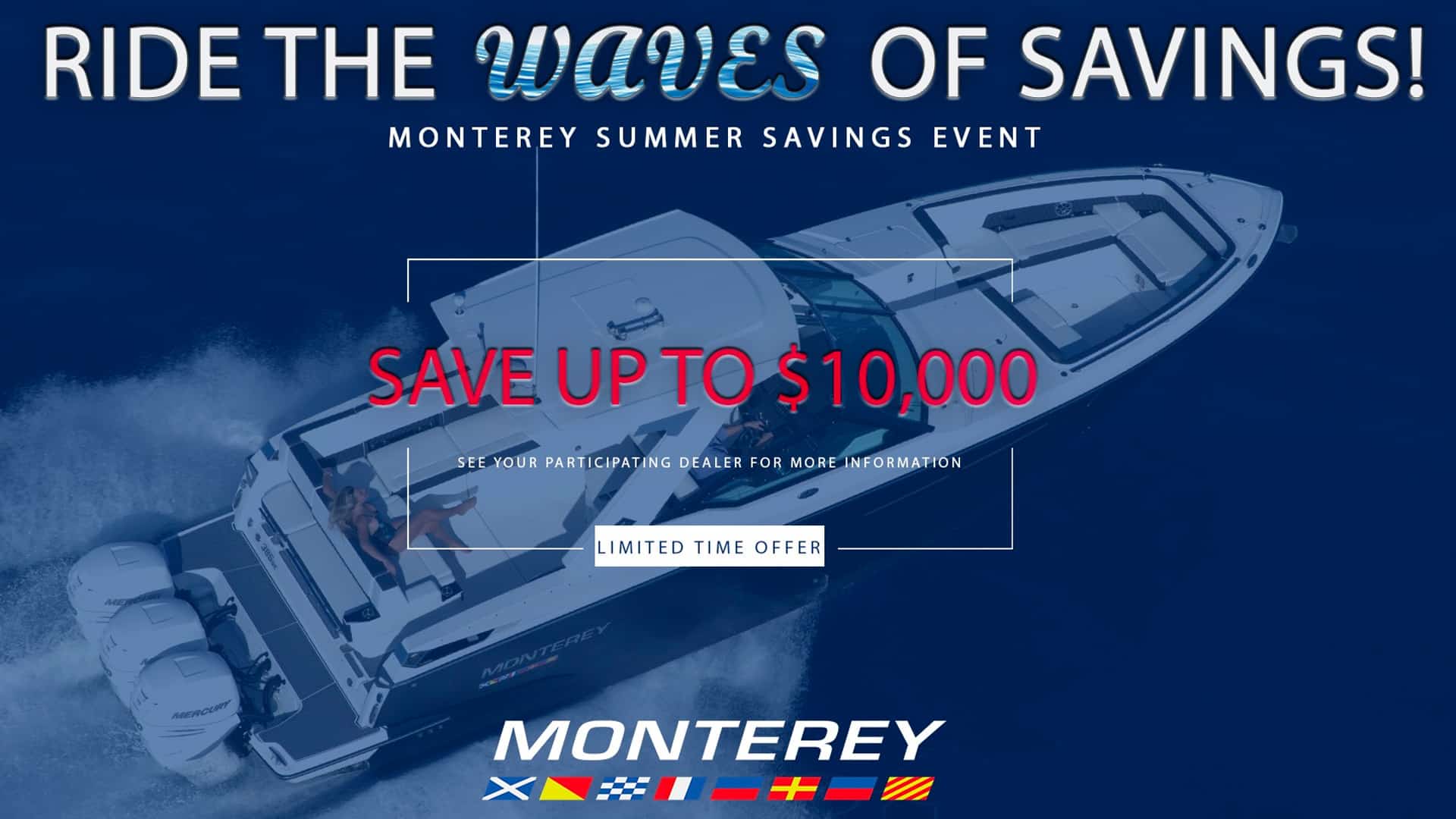 Monterey Summer Savings Event Fox Chapel Marine